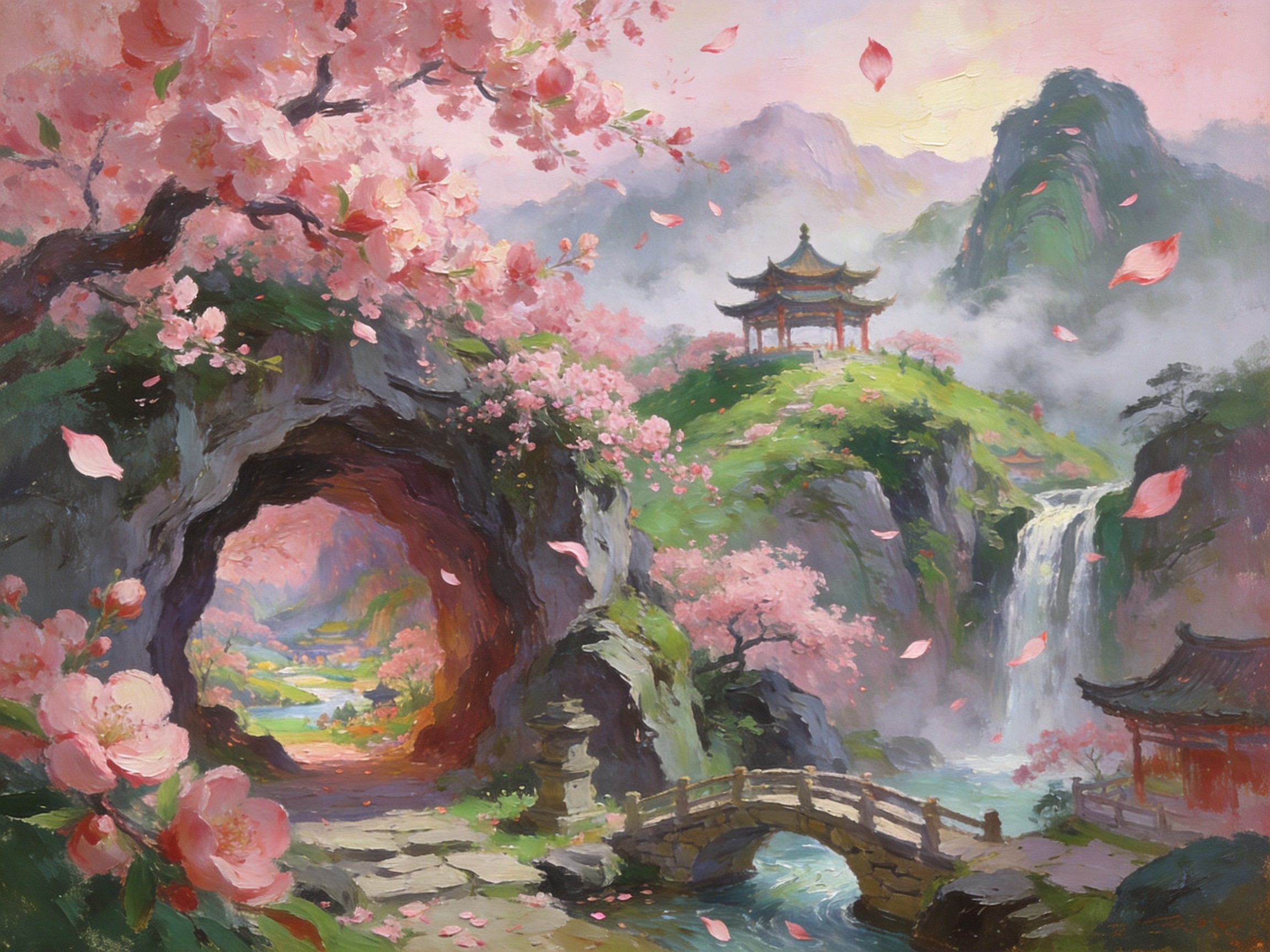 桃源八景入画来