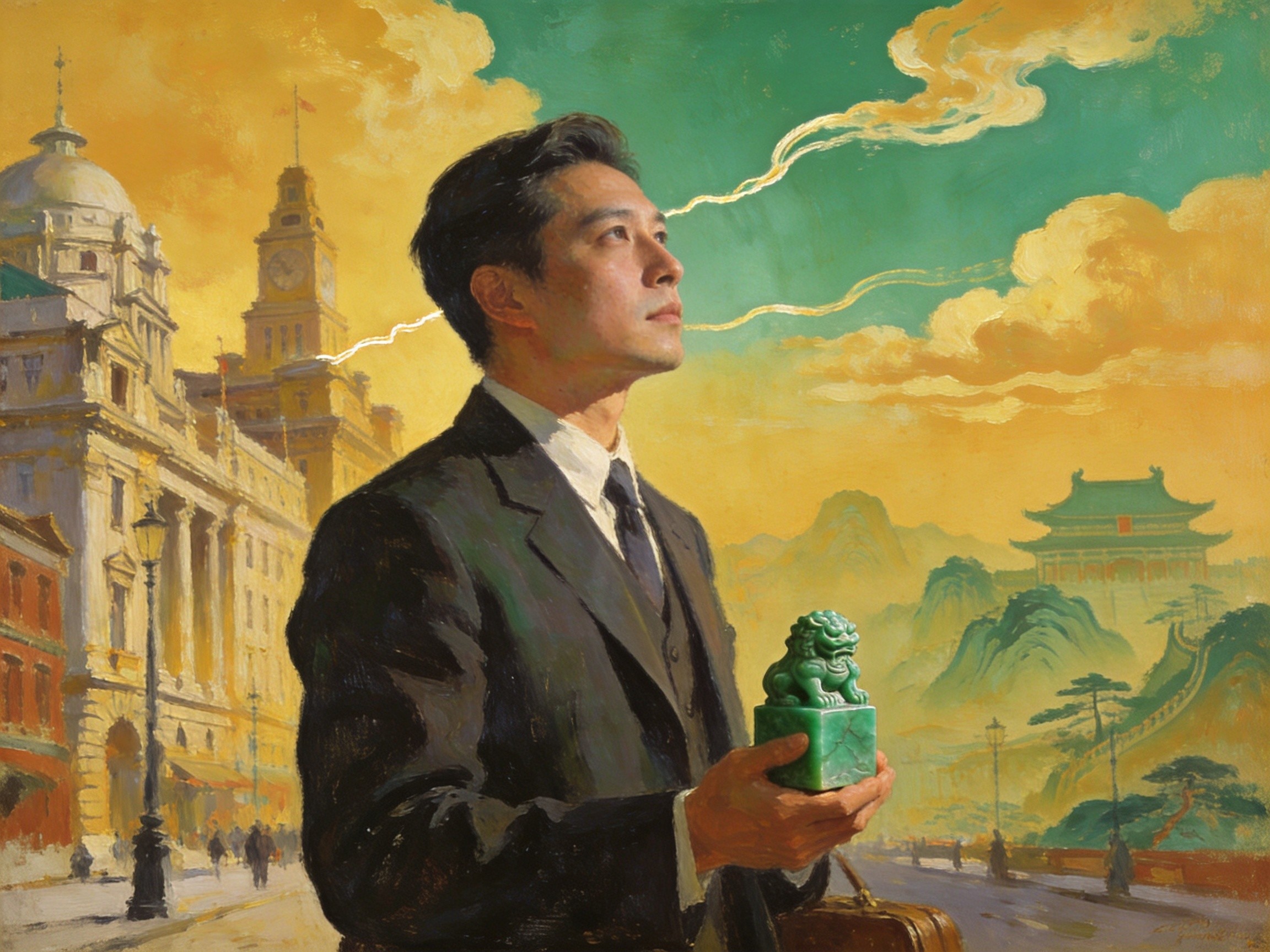 一江两岸欧式楼