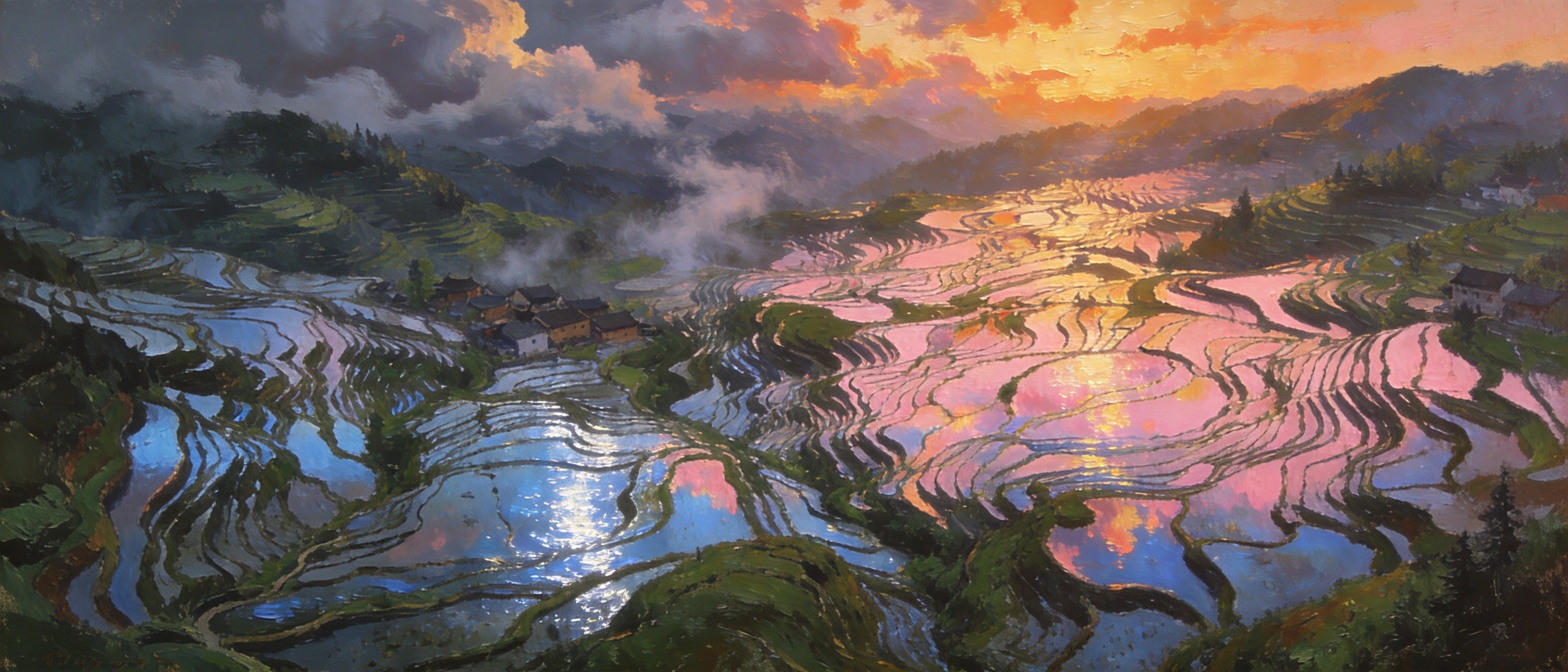 春灌梯田 · 水镜三千