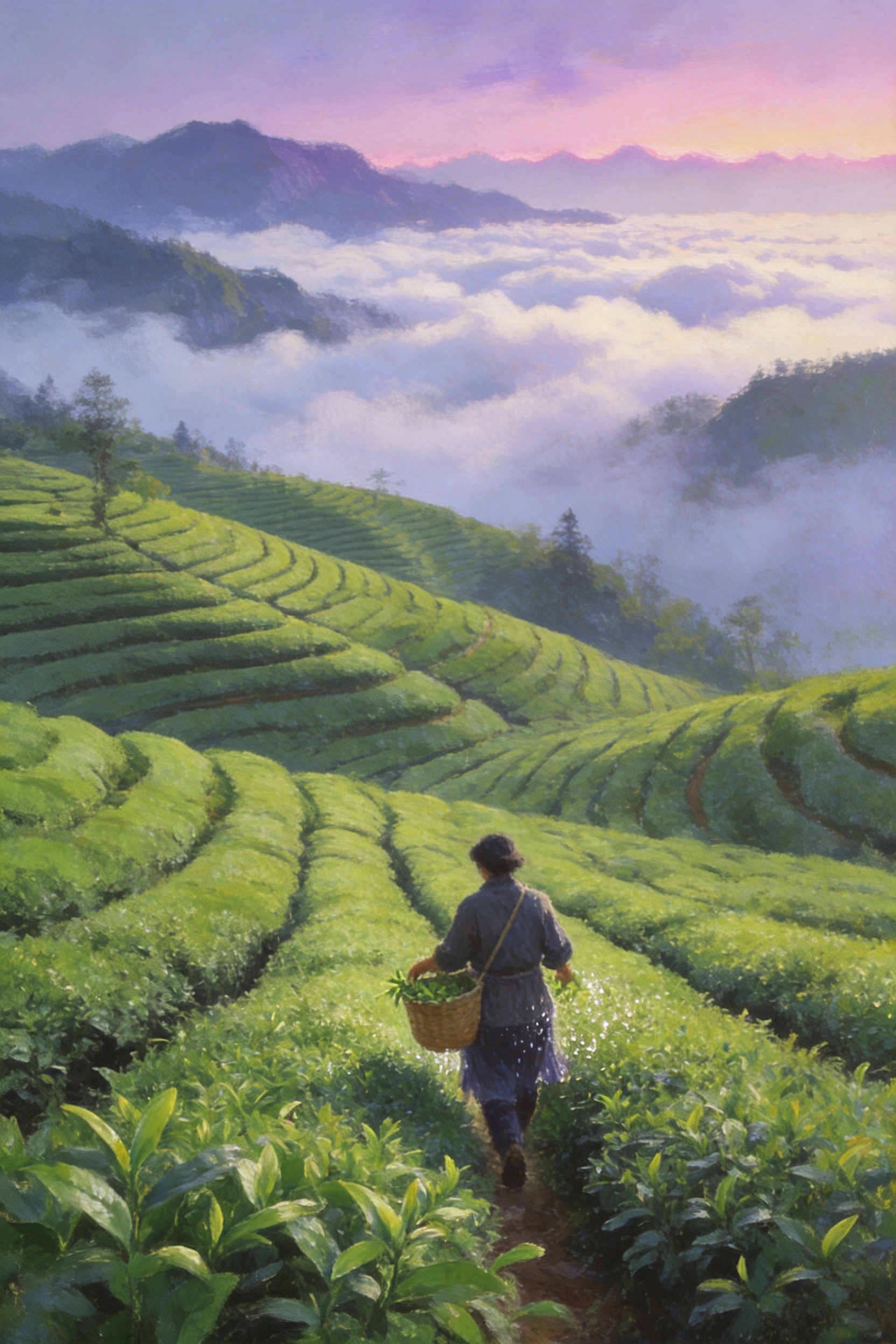 白竹山万亩茶园