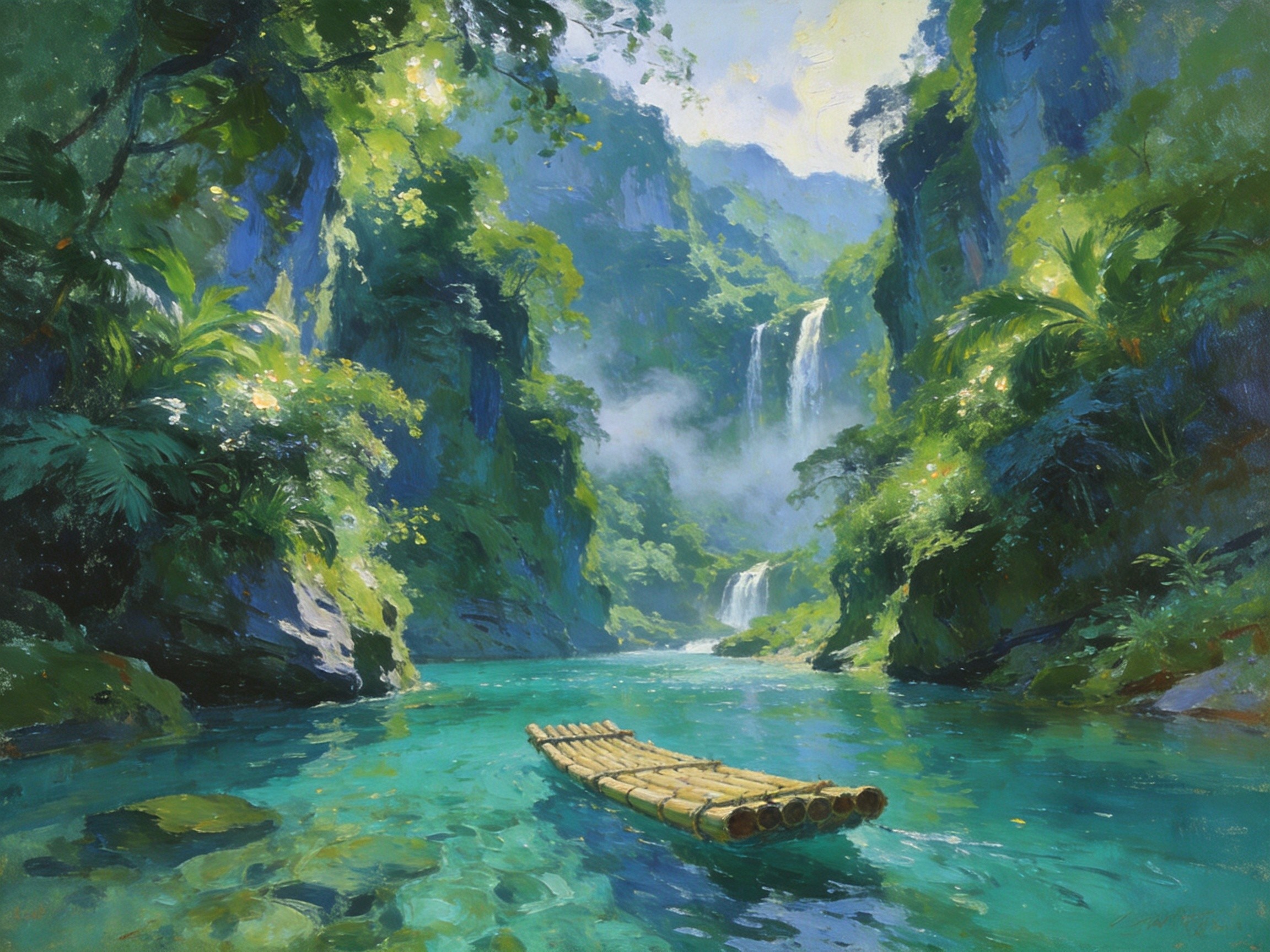 寨寮溪·竹筏逍遥游
