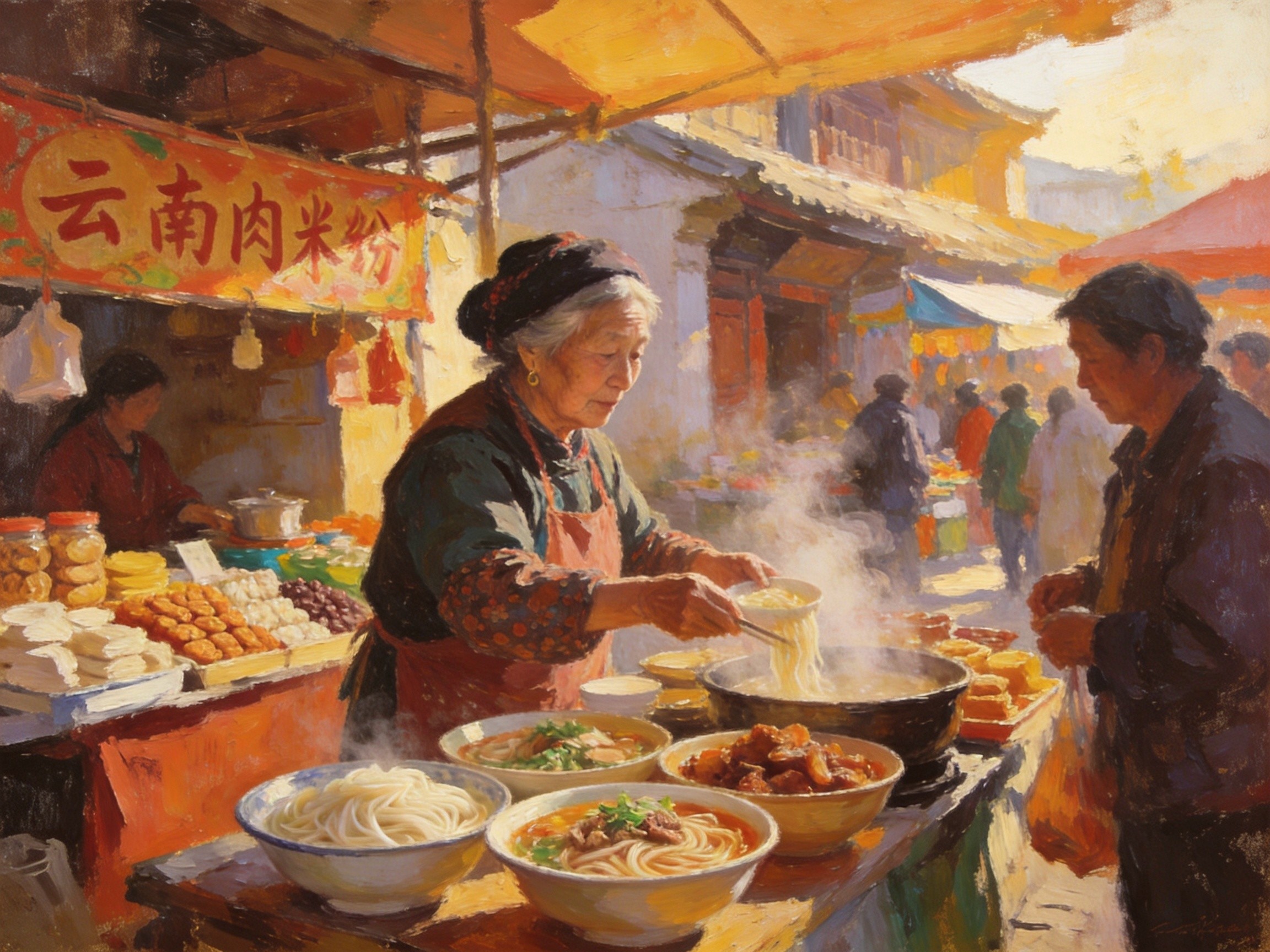 祥云集市 · 饵块飘香人间烟火