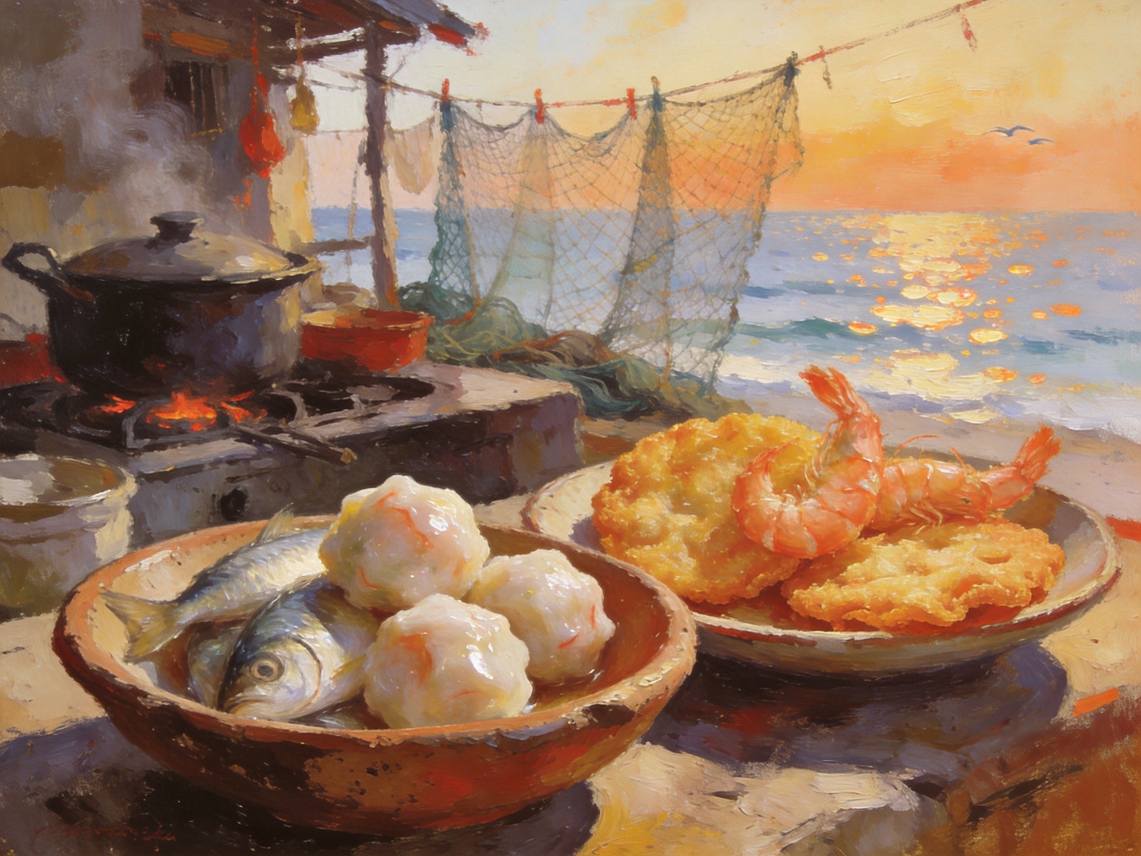 海边渔家美食