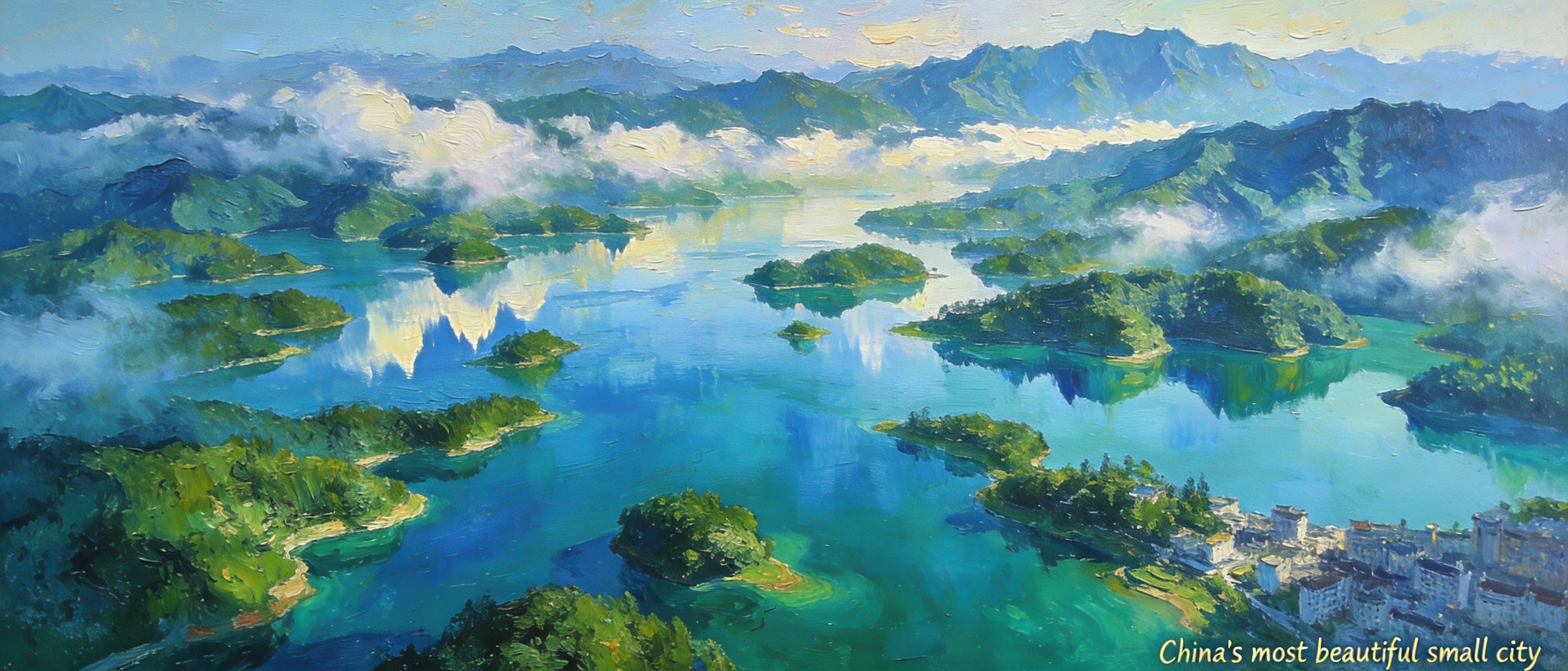 武宁庐山西海千岛落玉盘百里水域