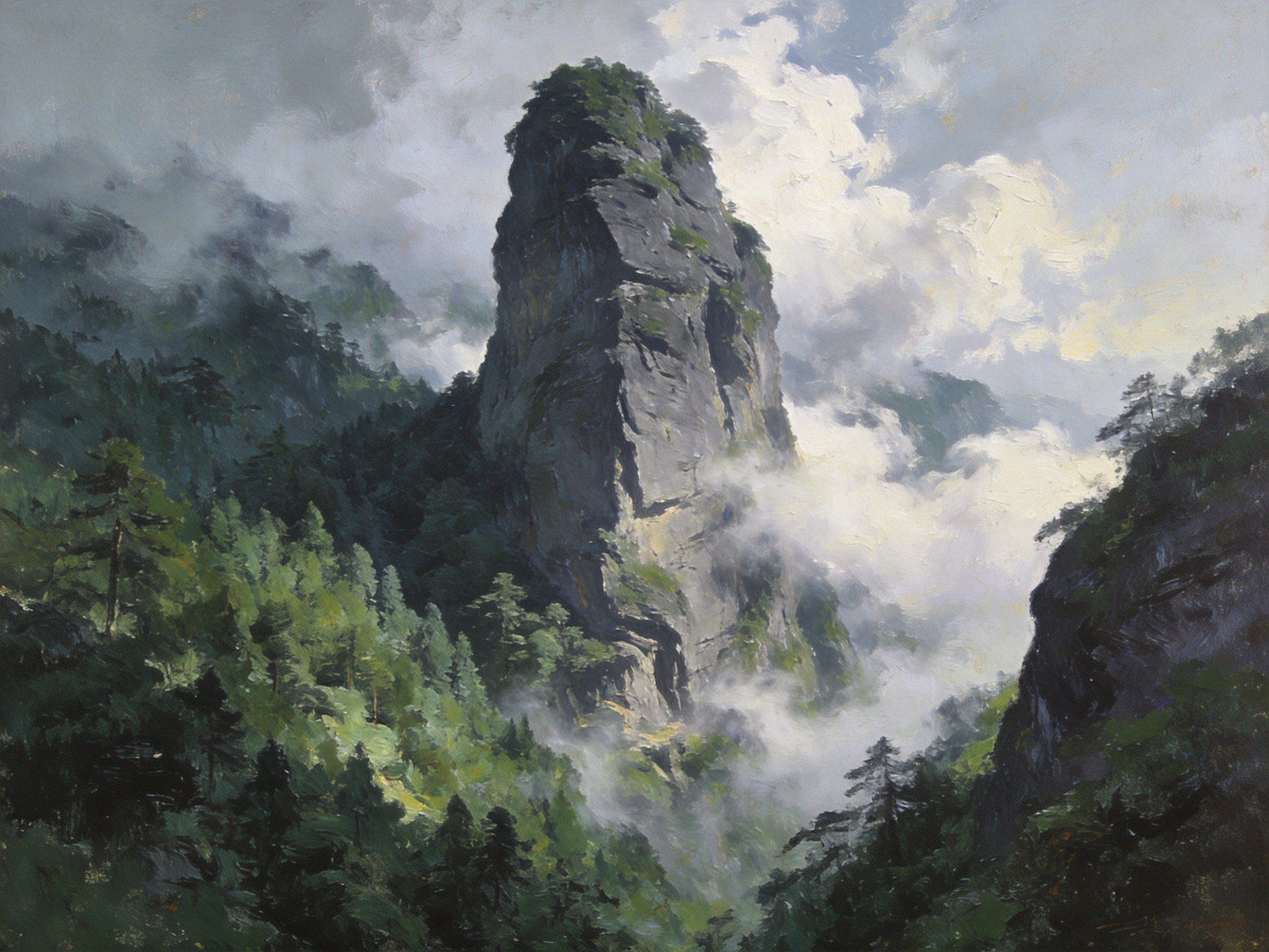 铜鼓县名由来铜石如鼓天柱峰
