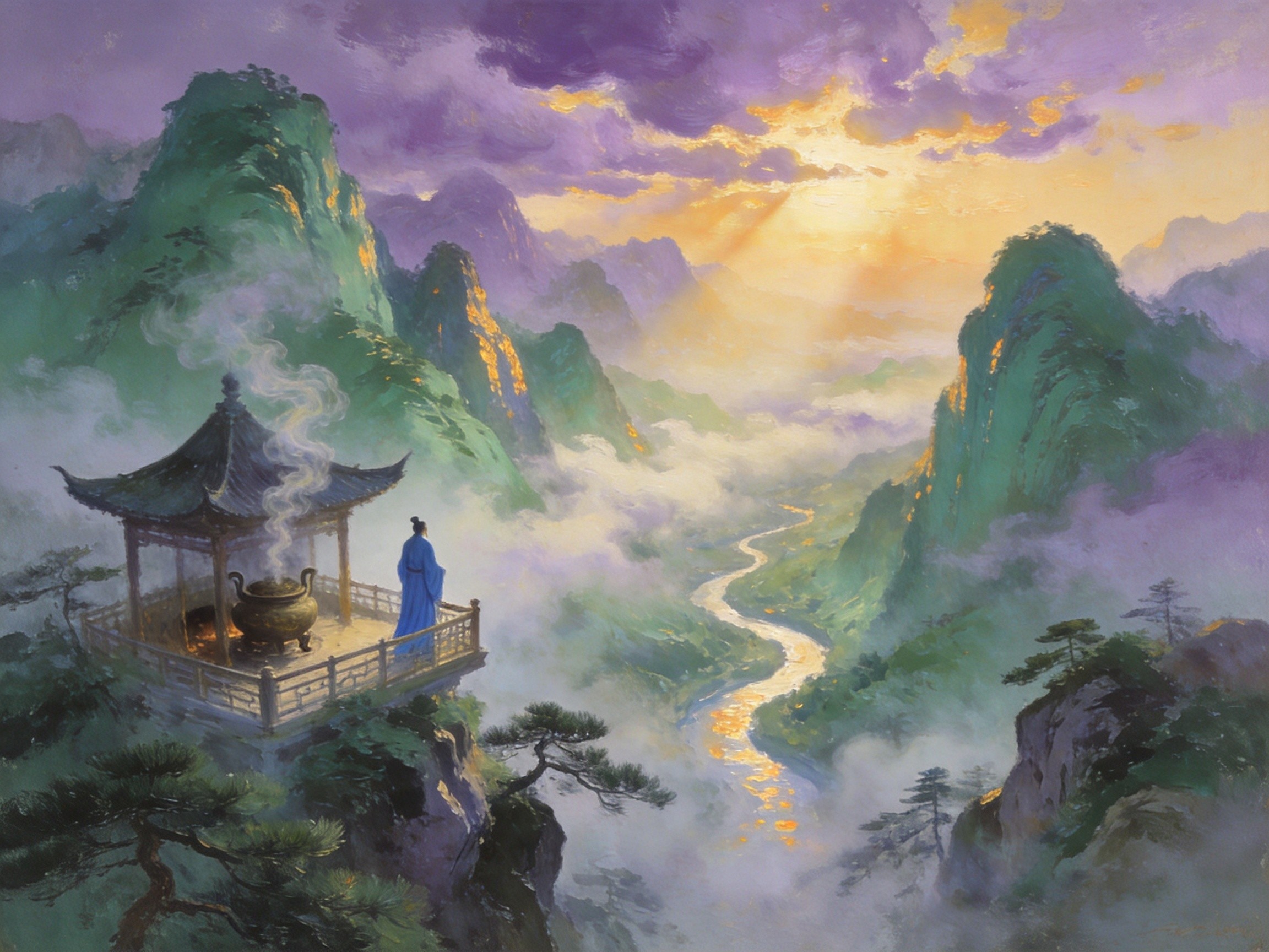八公山淮南王炼丹传说