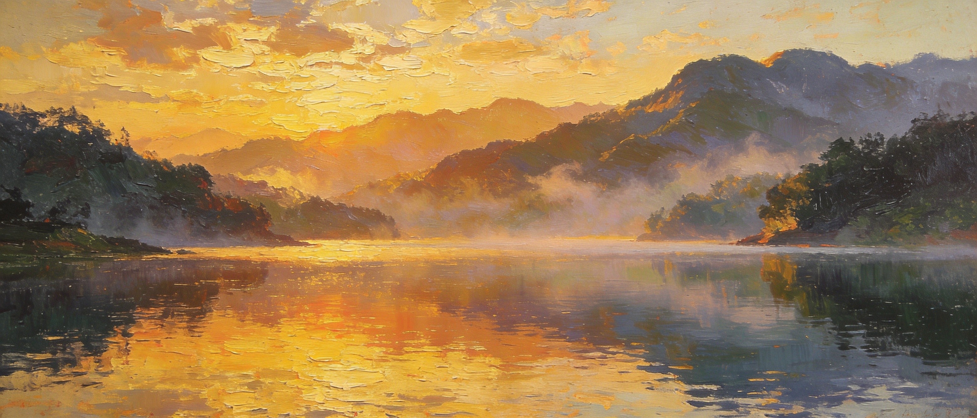 钤阳湖晨景