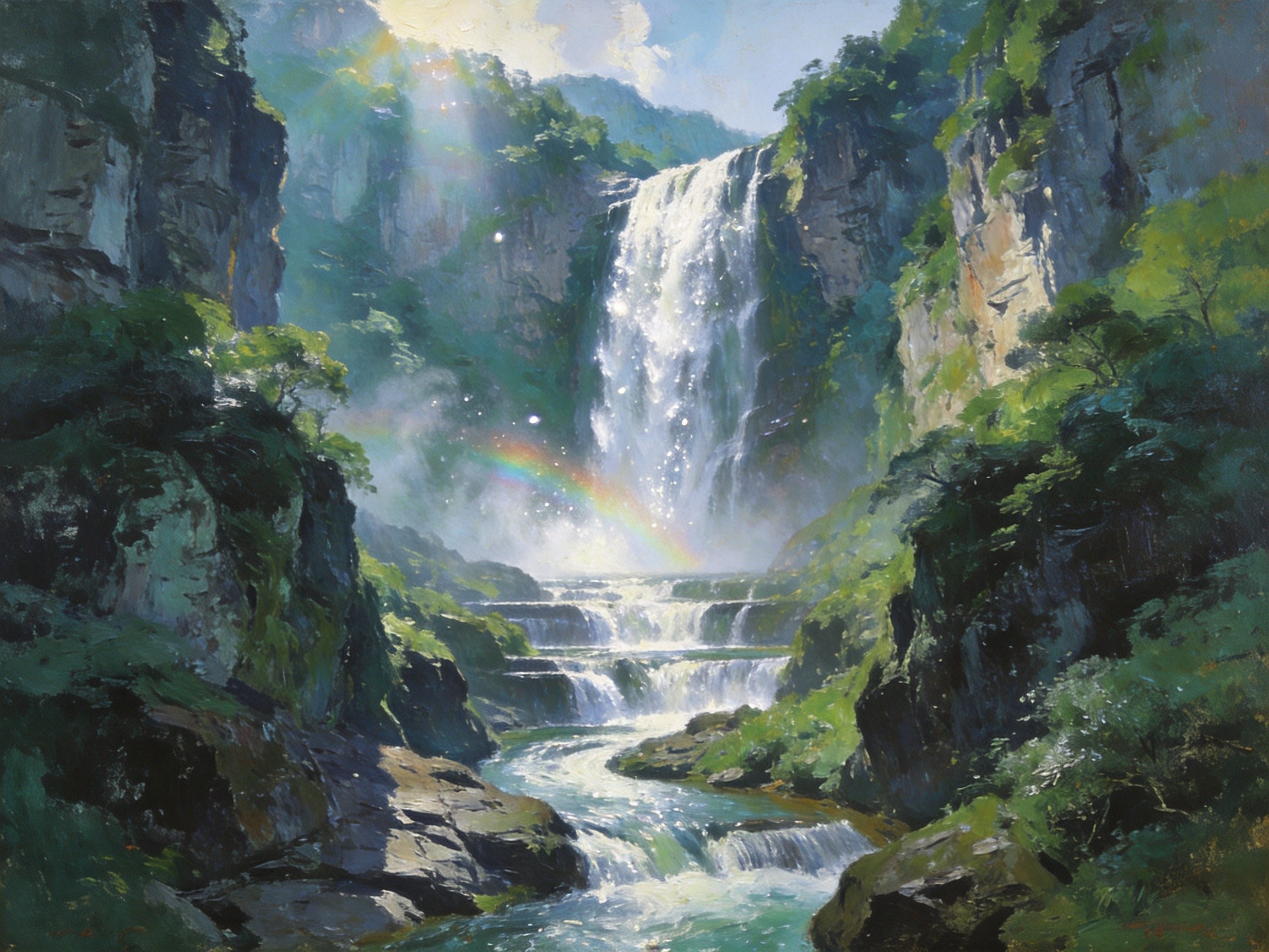 五泄飞瀑·五级连坠惊天落