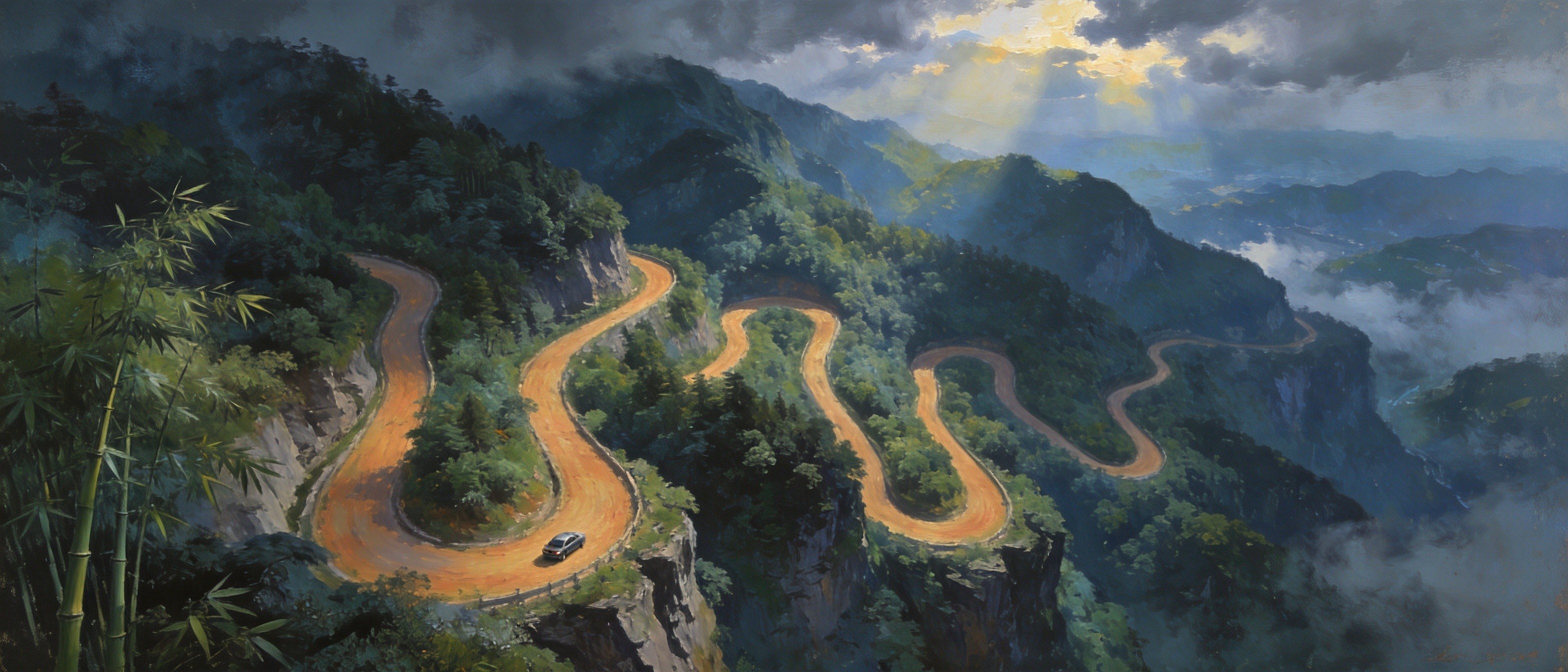 皖南川藏线盘山