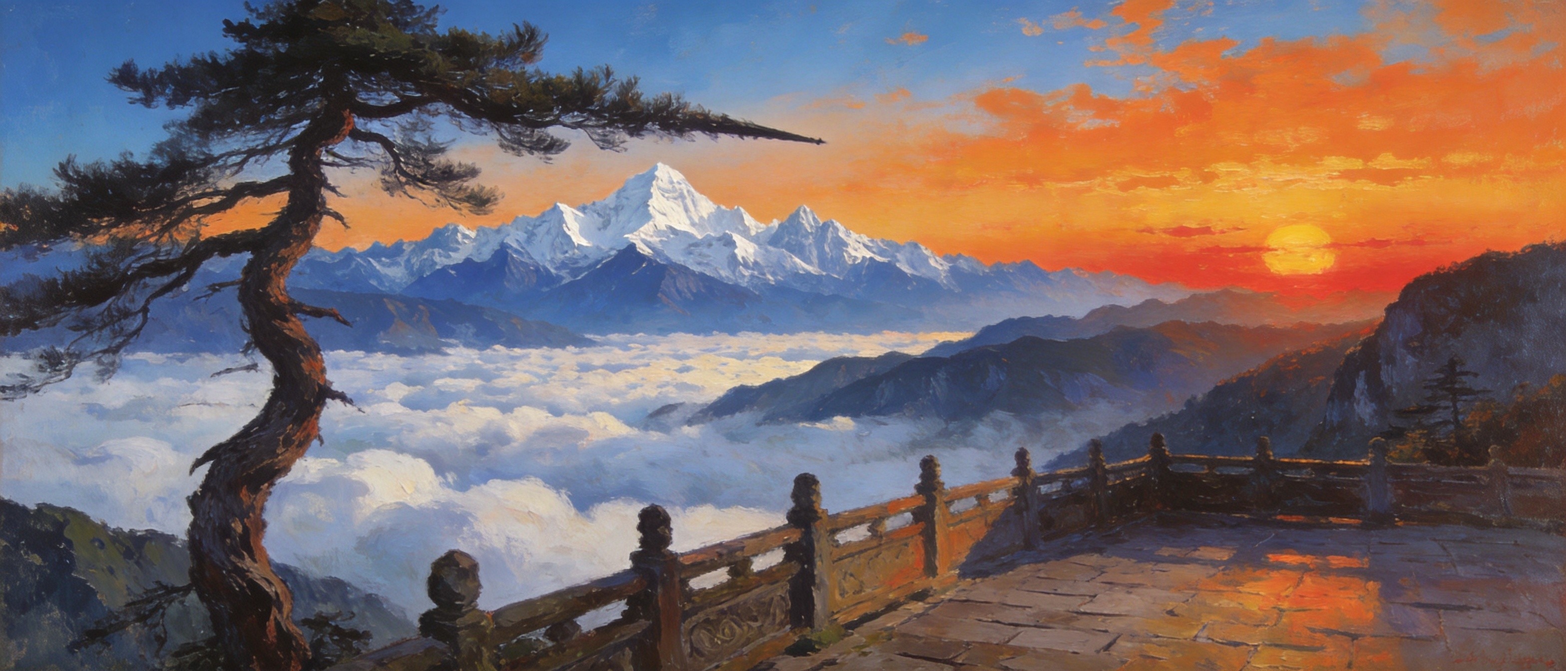 山下果香漫寺前