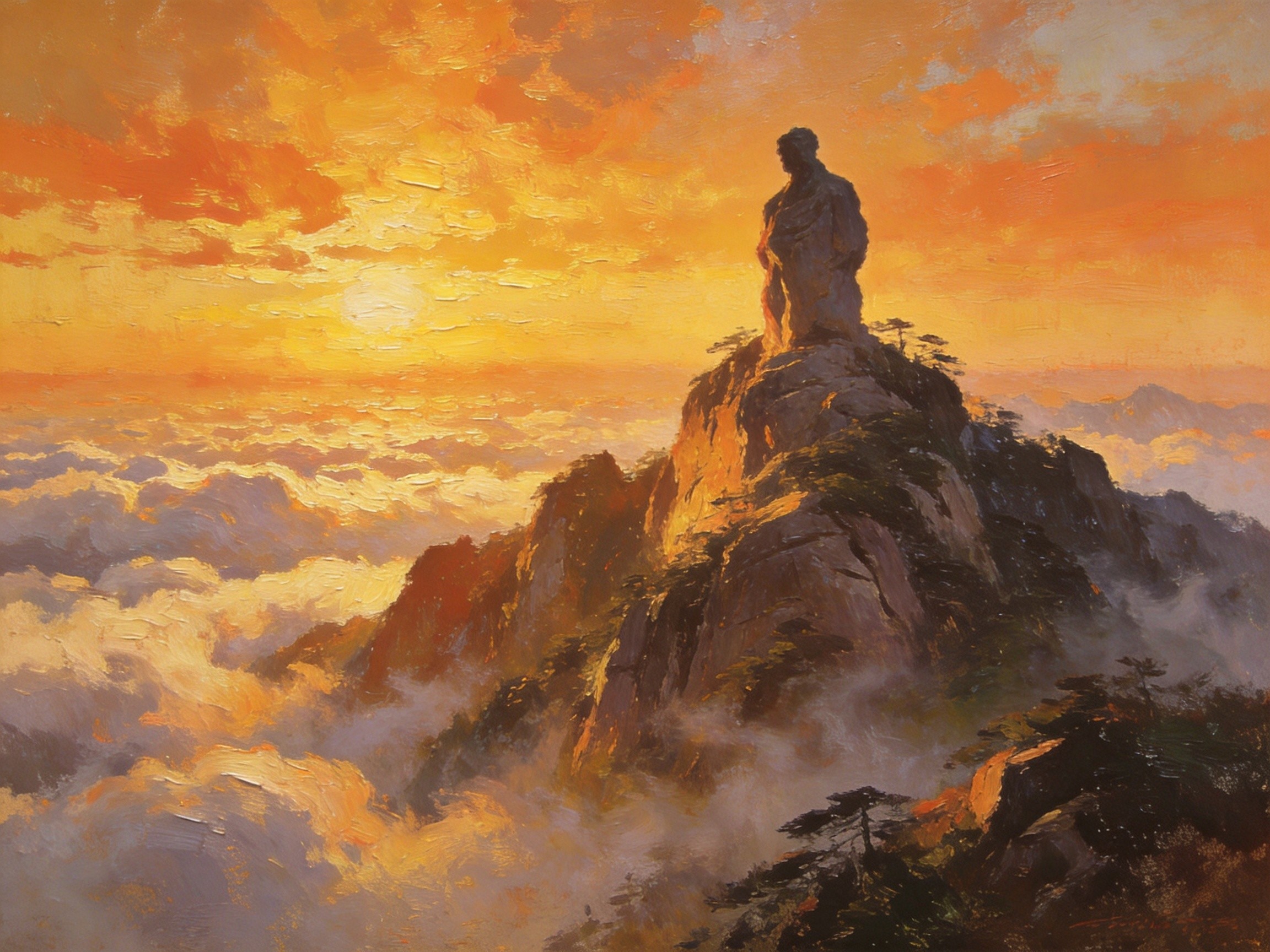 尧山石人峰