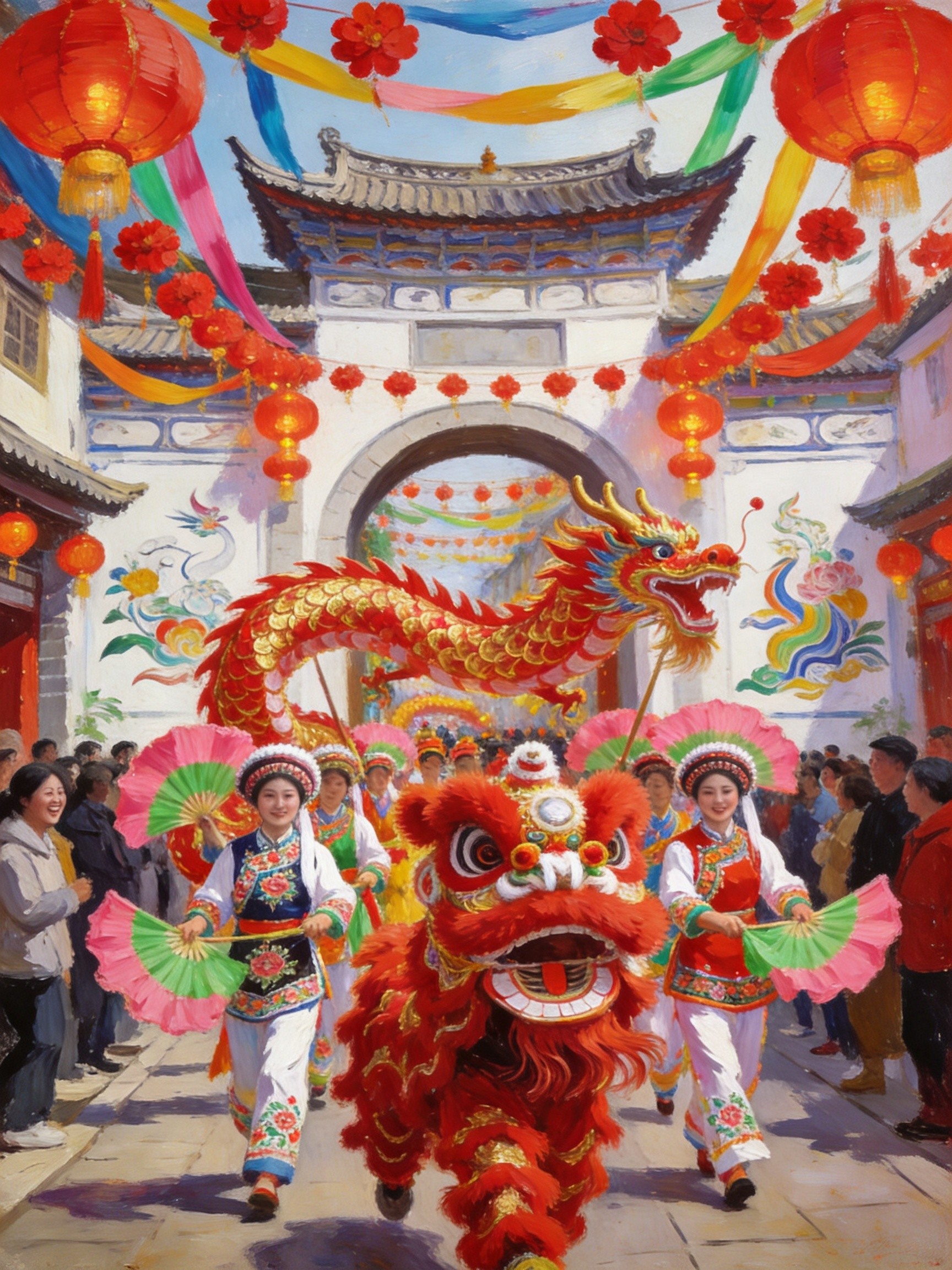 崴得小河闪银光