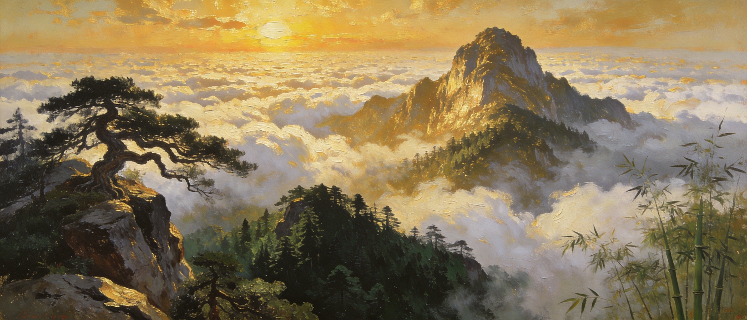 武宁神雾山云海四绝原始森林