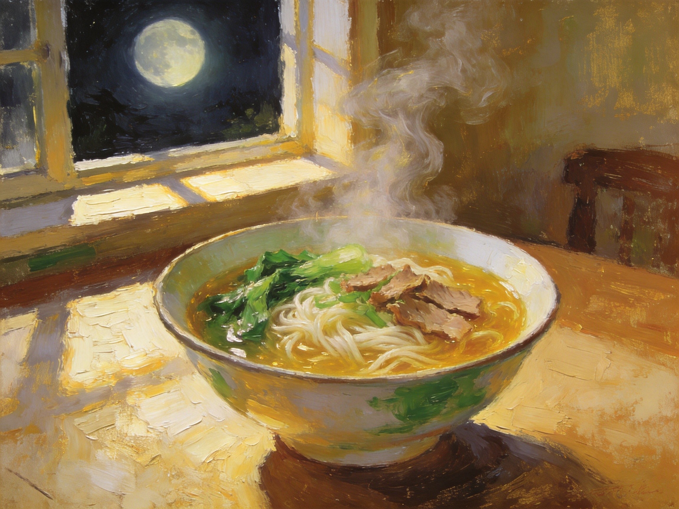 恩平濑粉配老火汤