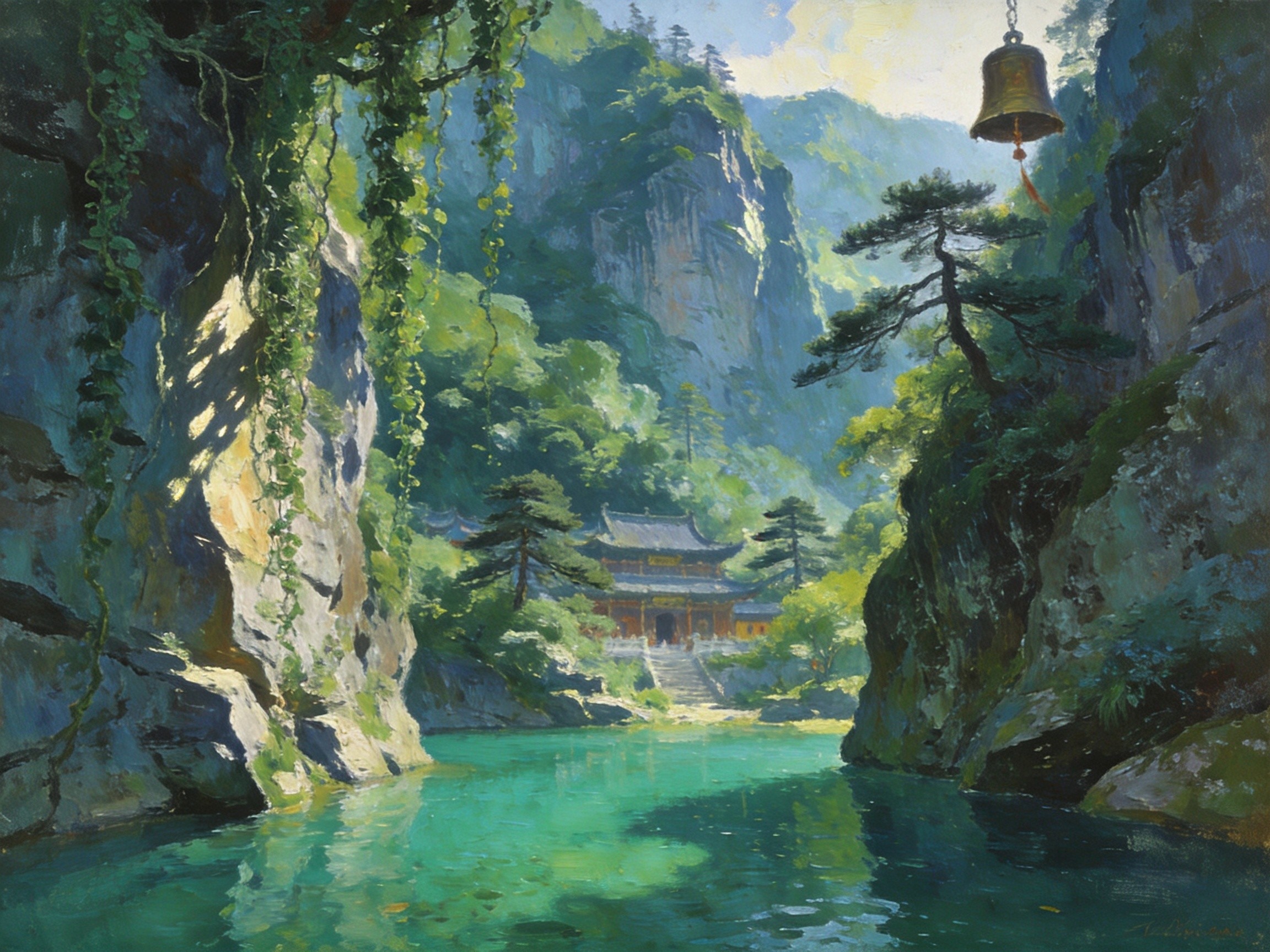 东龙潭碧·五泄禅寺隐翠谷