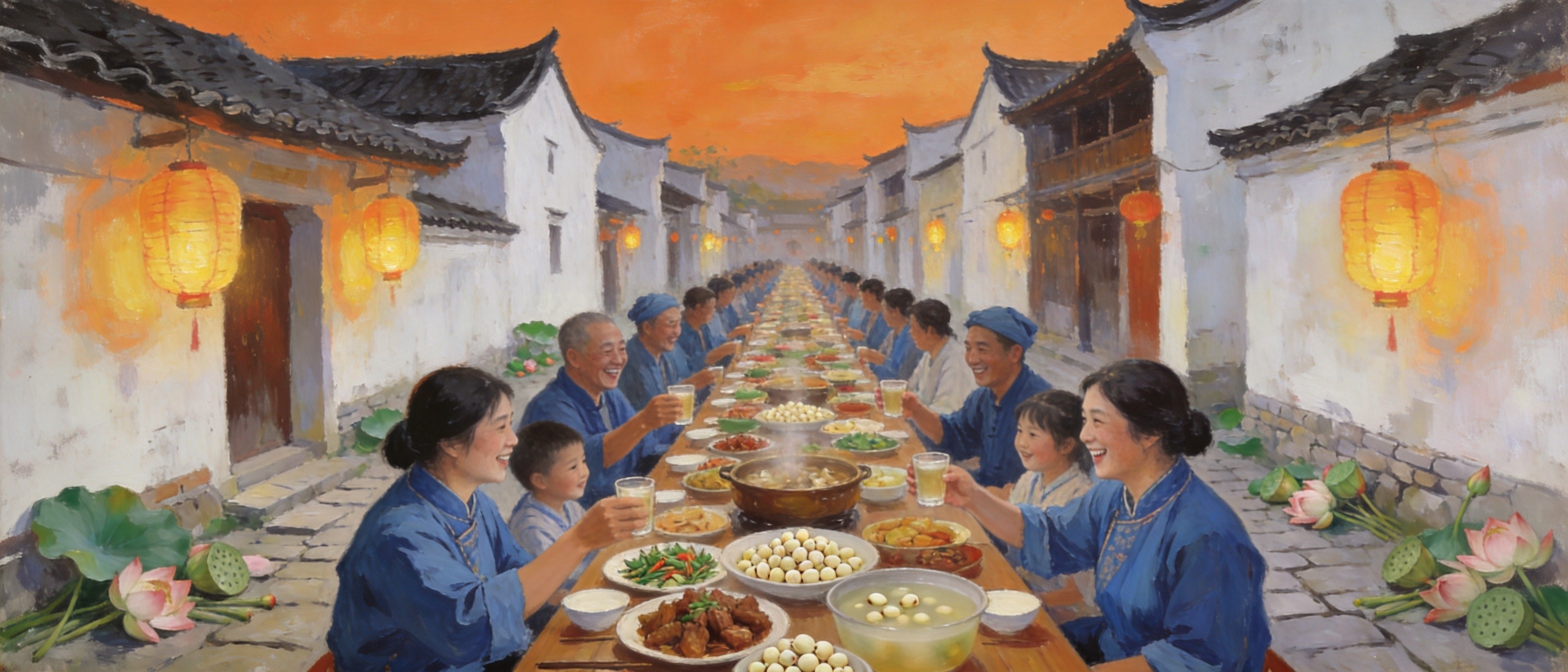 广昌莲乡田园风光