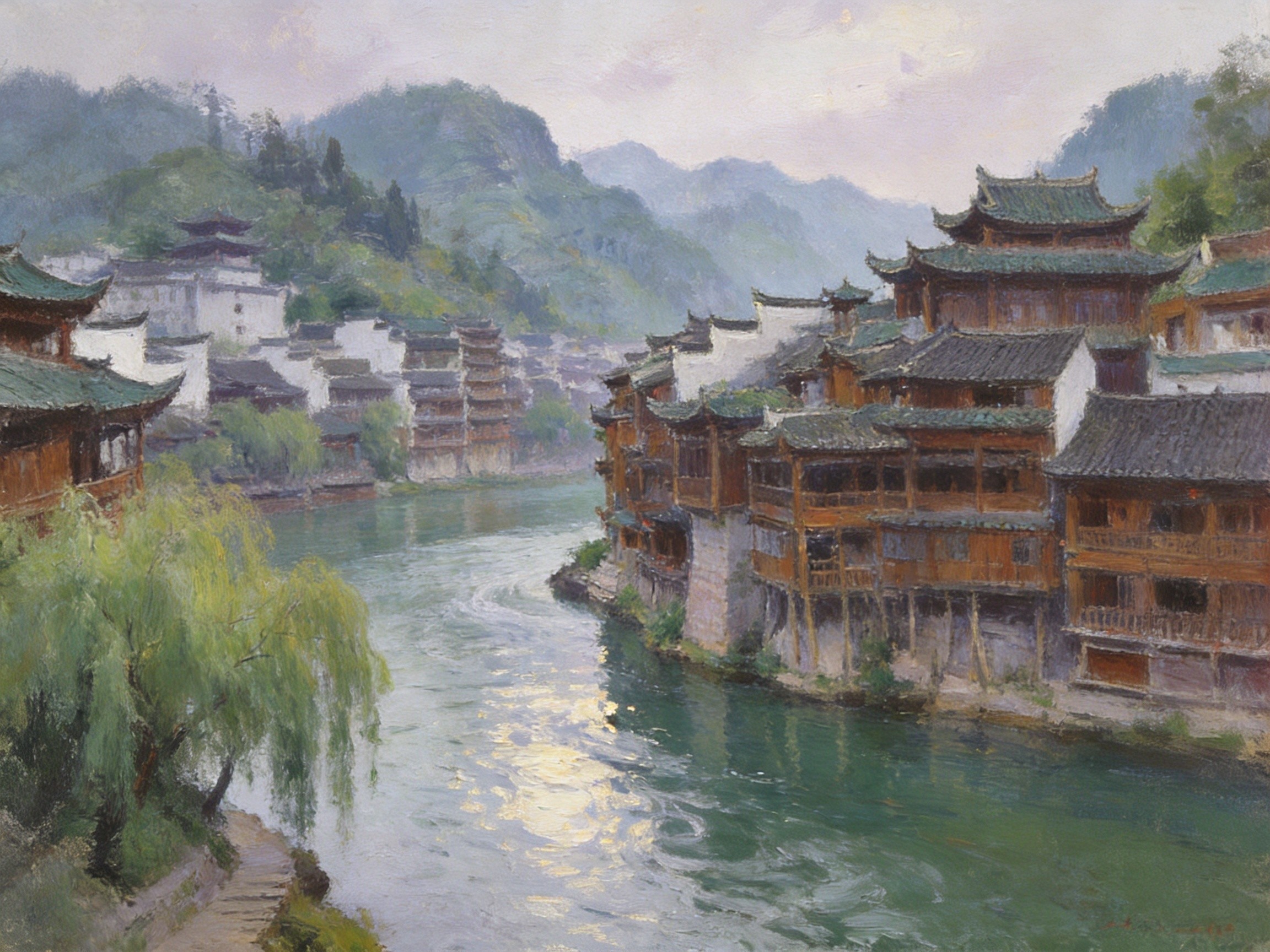蓝莓缀枝小