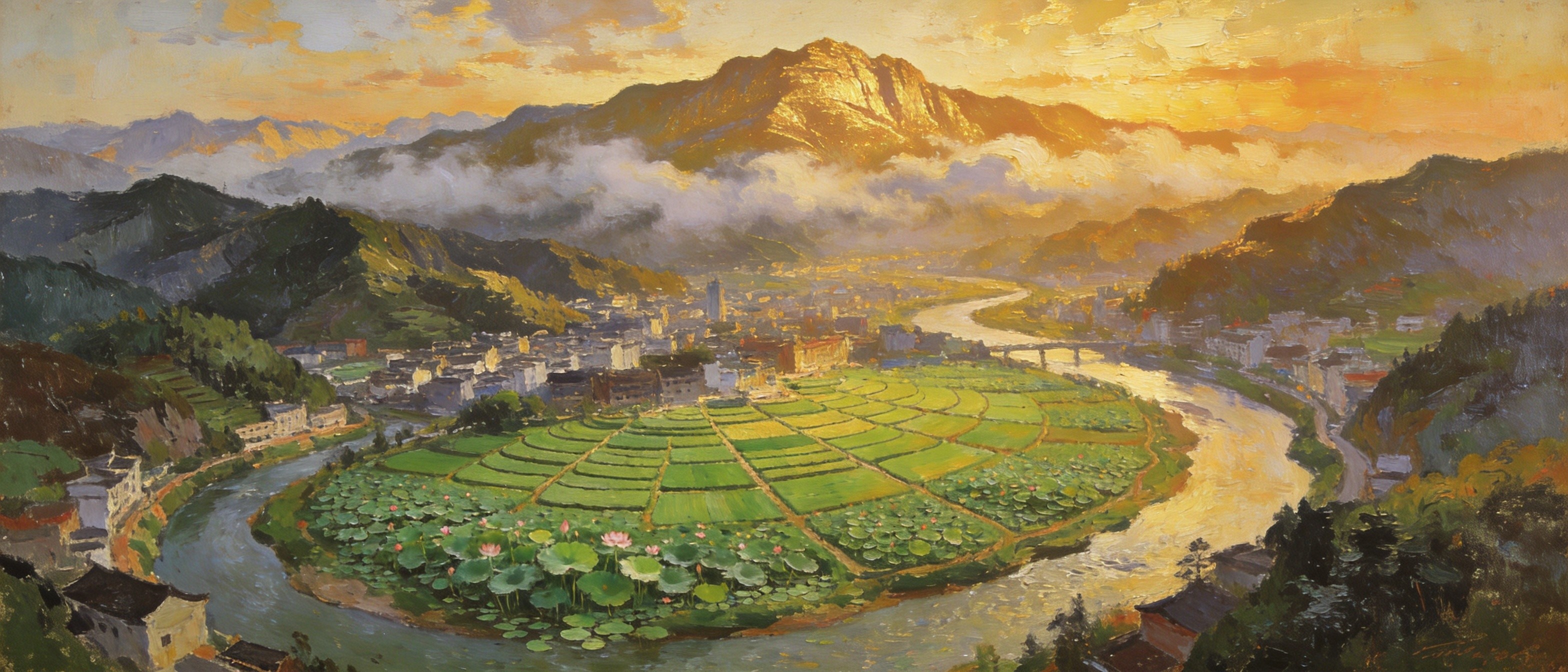 建宁山水长卷闽江源头