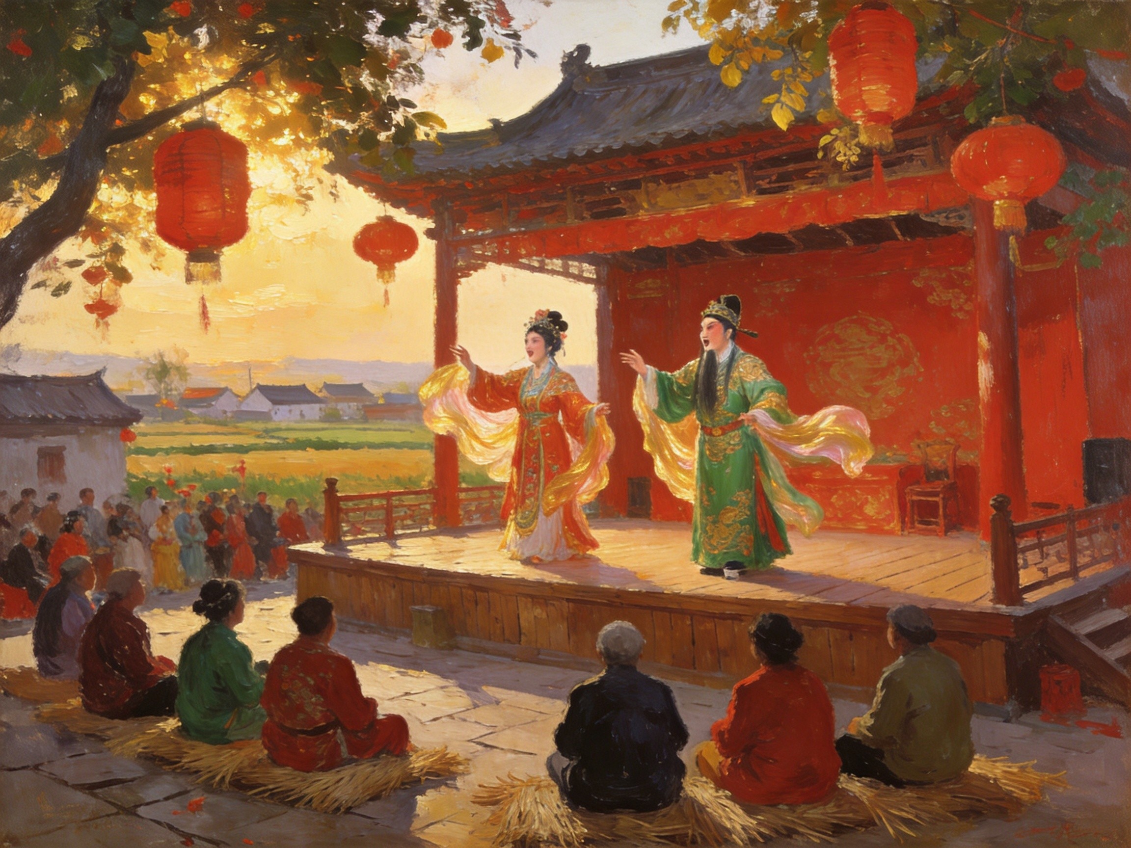 柏各庄稻香鱼跃