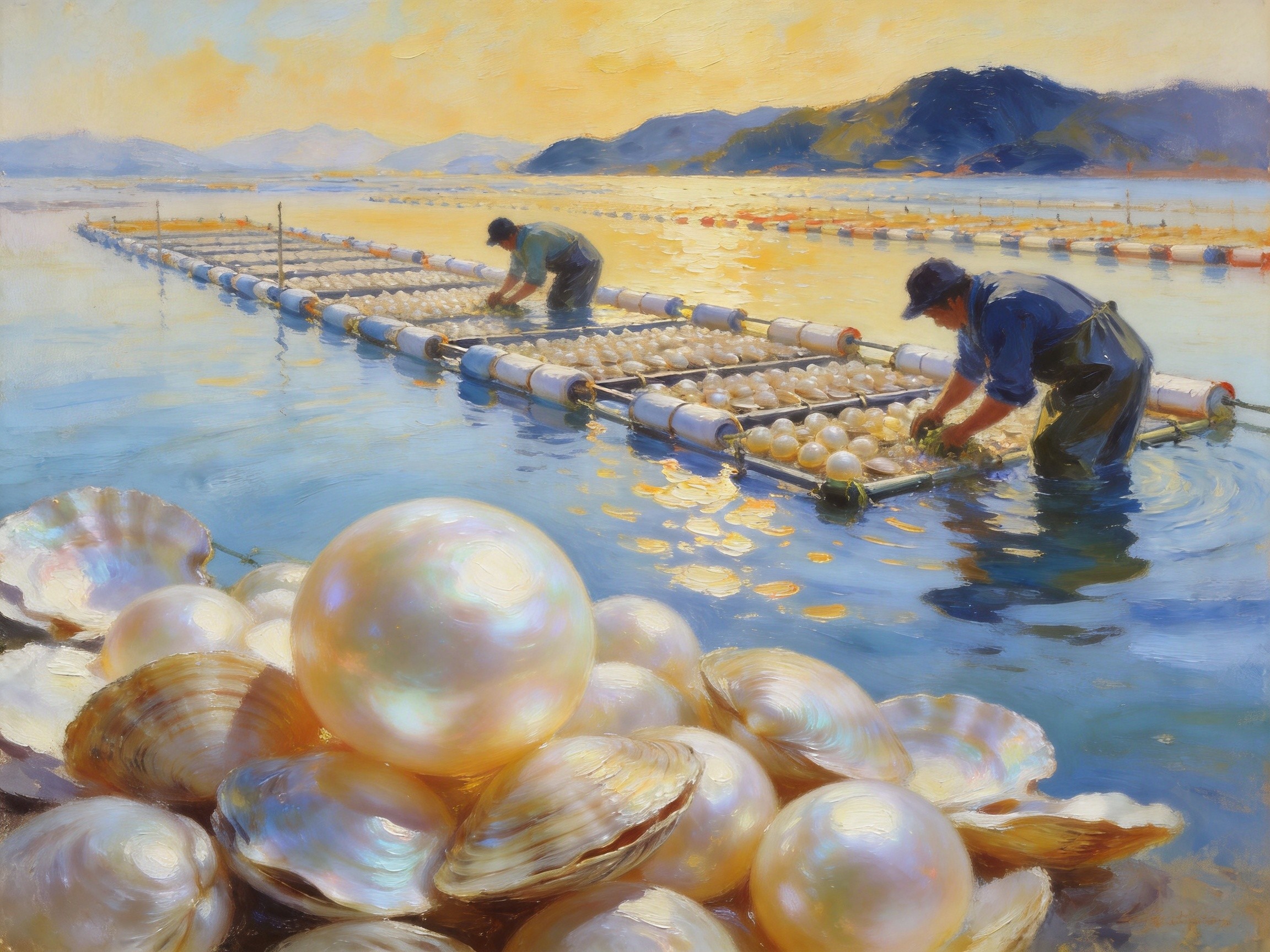 珍珠之都·山下湖全球七成淡水珍珠