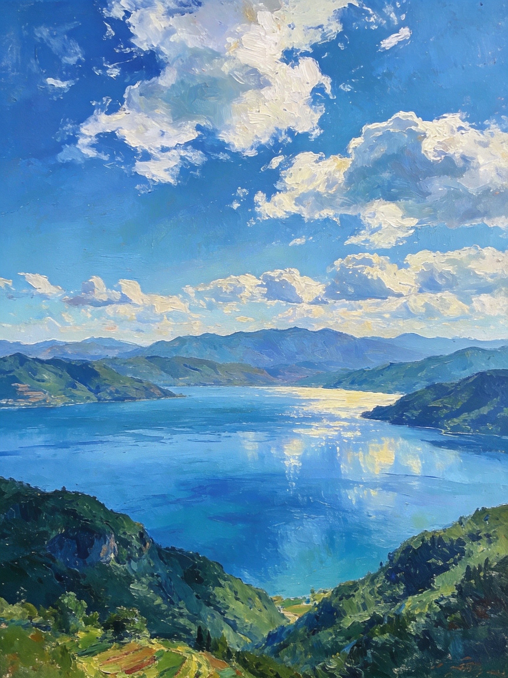 出了洞口换一幅画