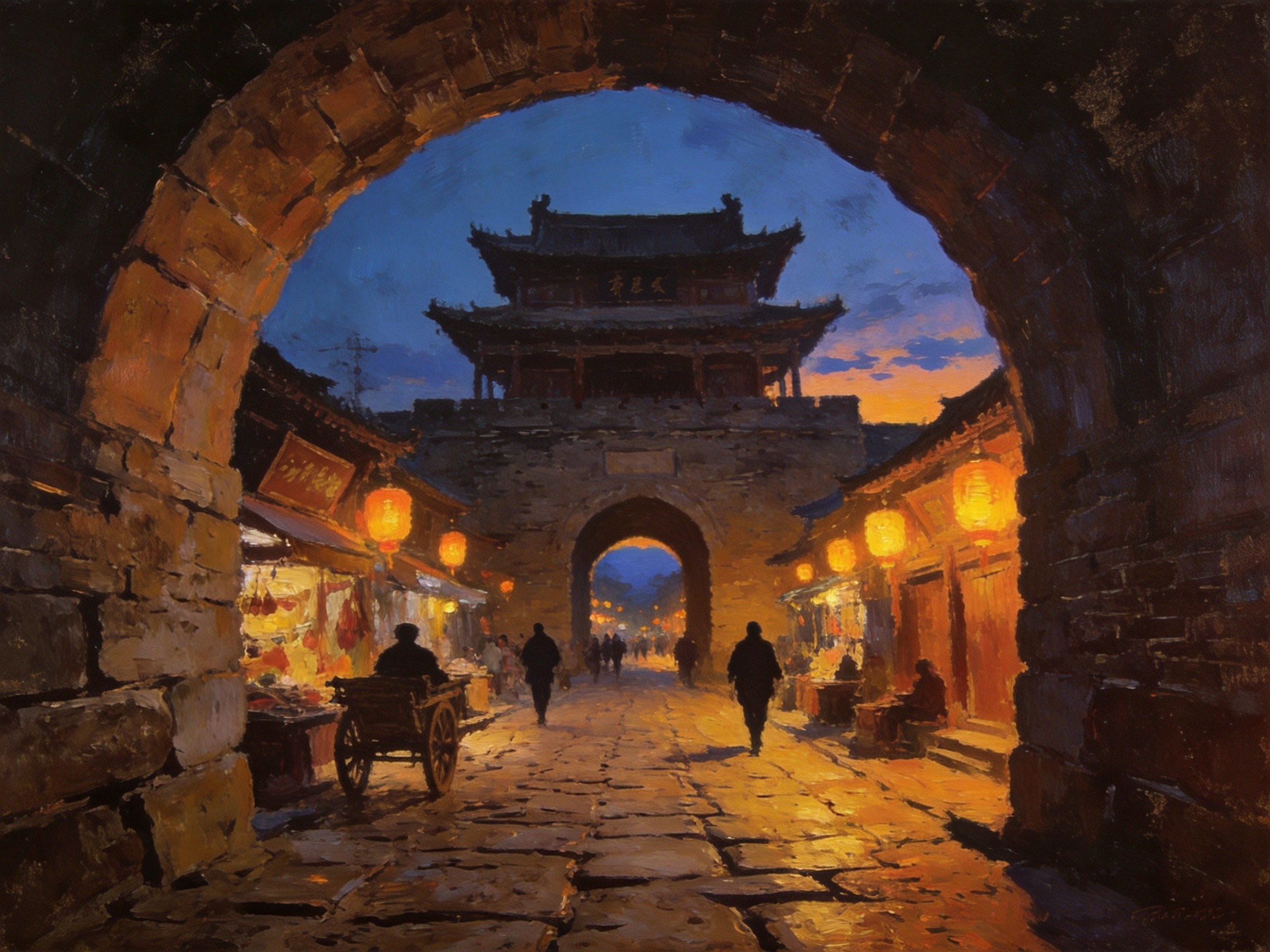 宾阳门内外街巷