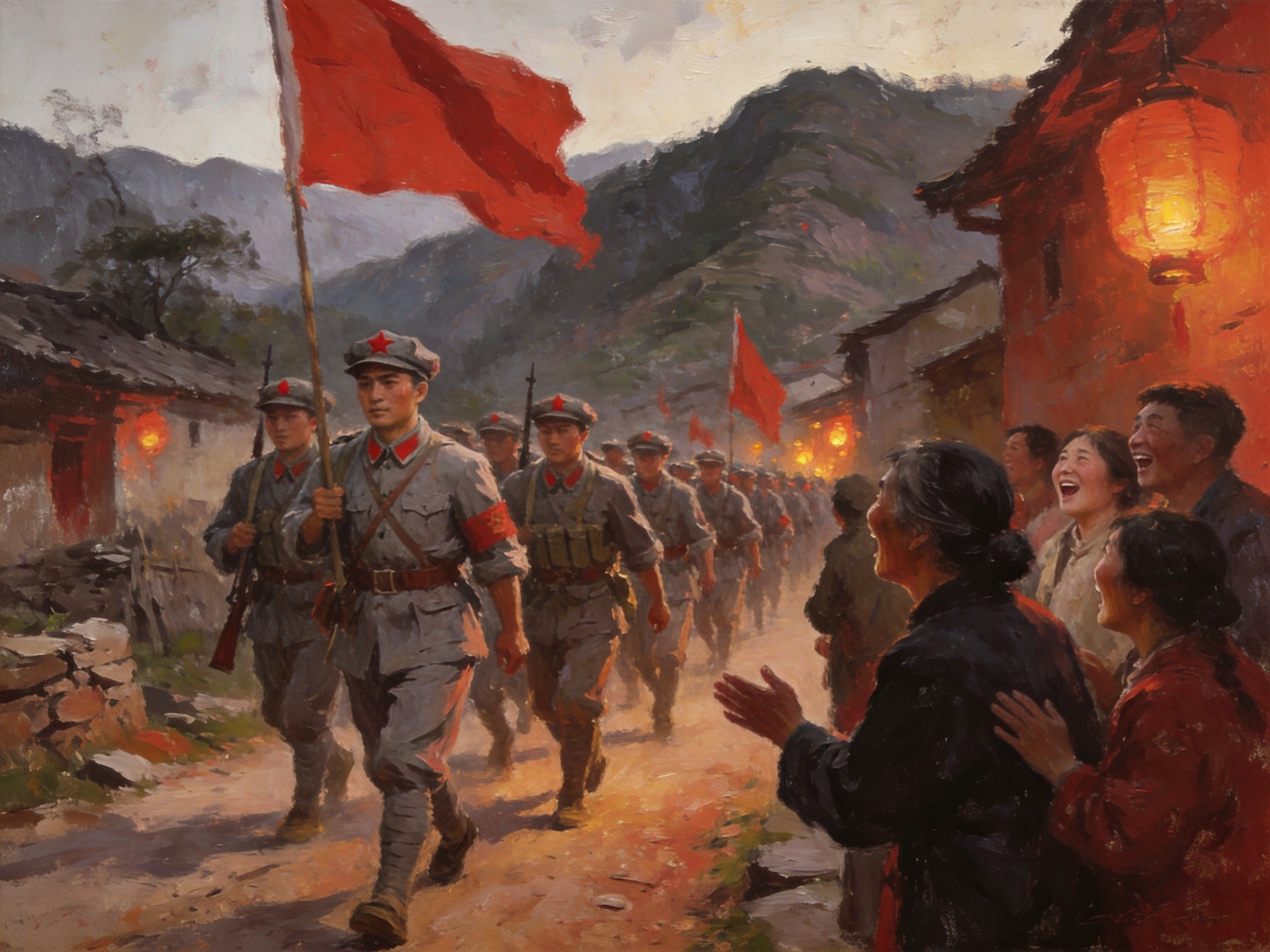 宁化大洋梯田客家劳作