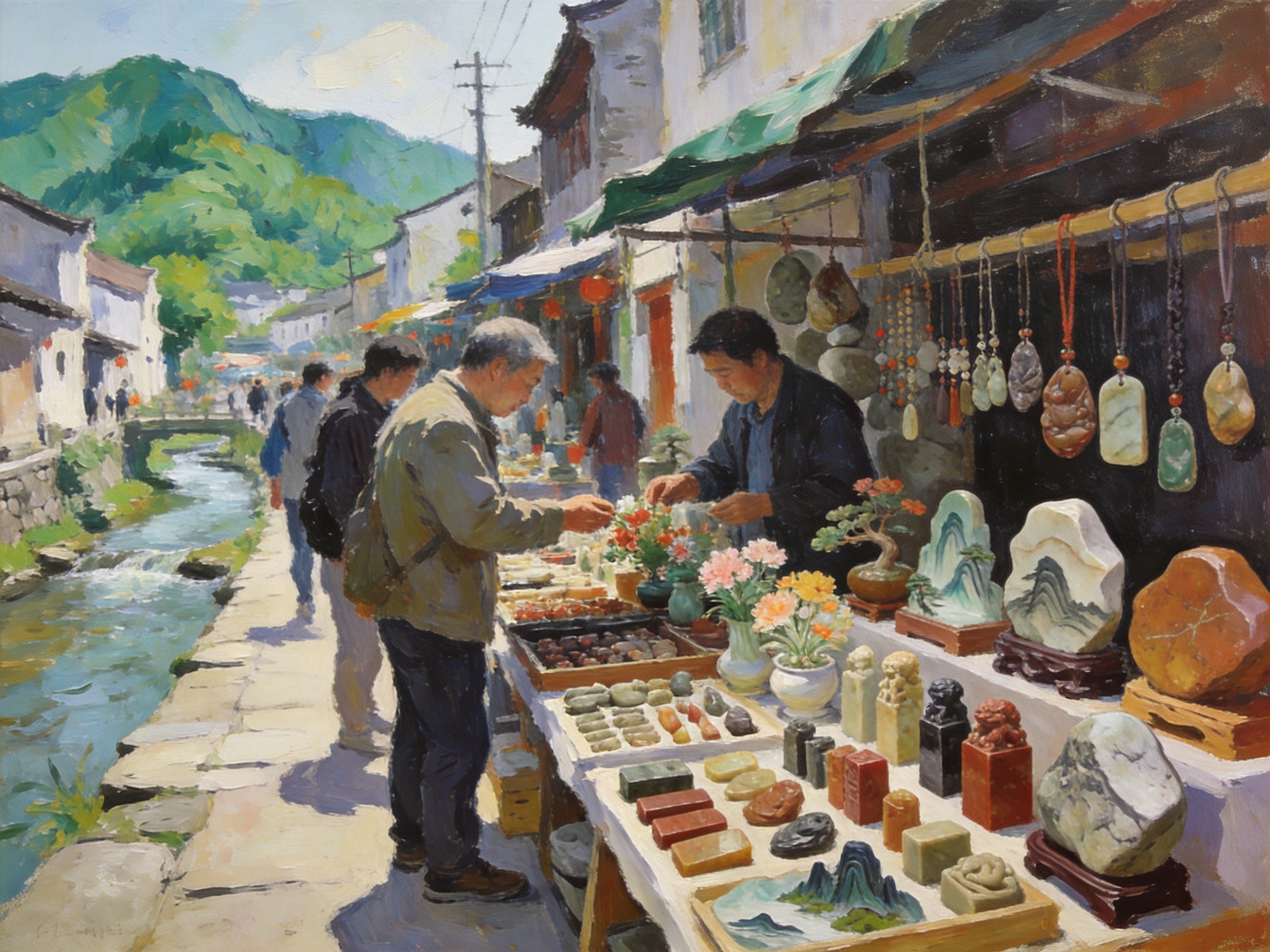 青田石雕名天下