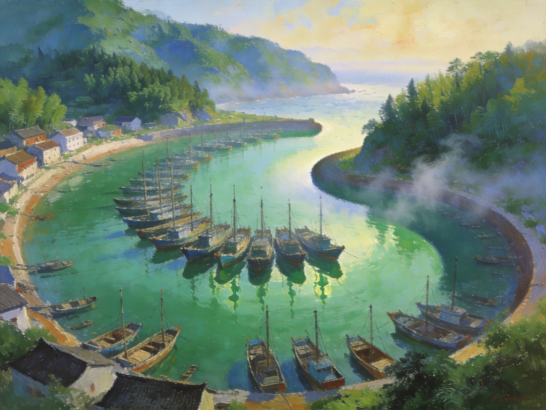 东沙渔港
