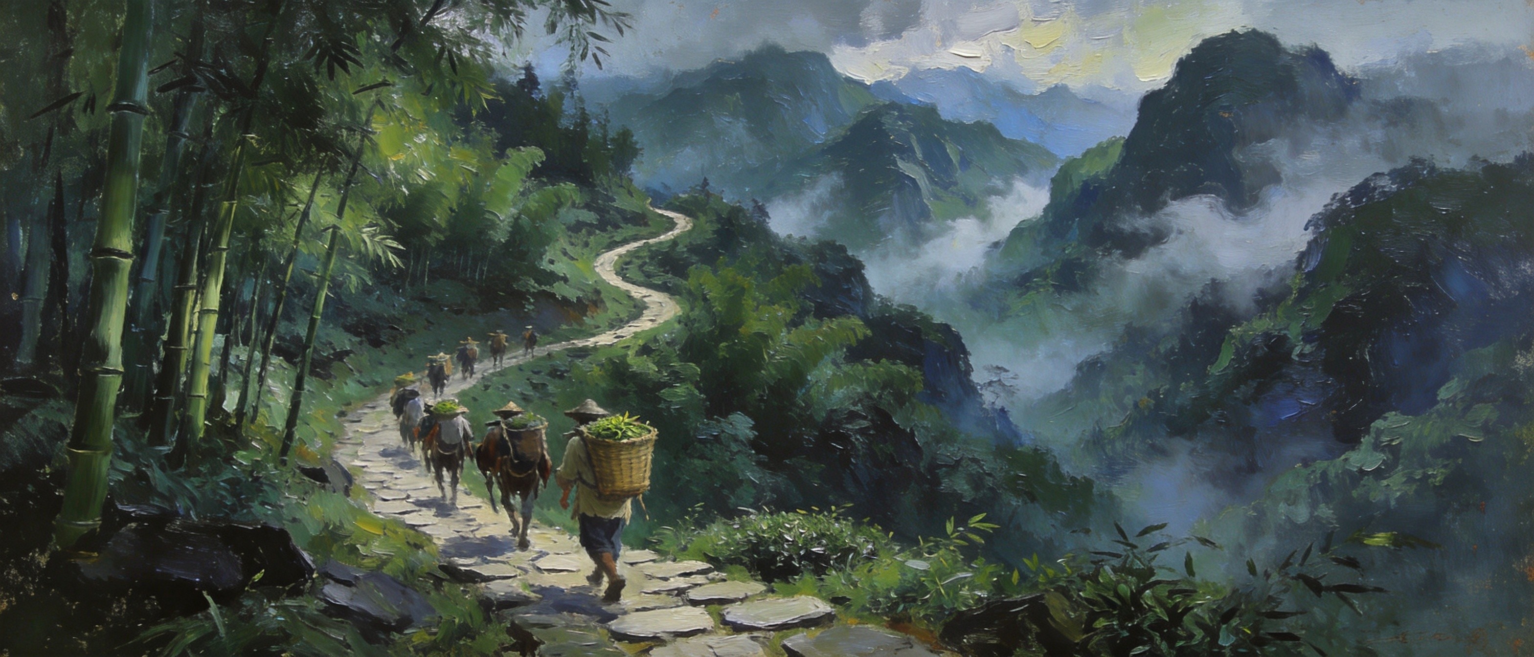 茶马古道马蹄印