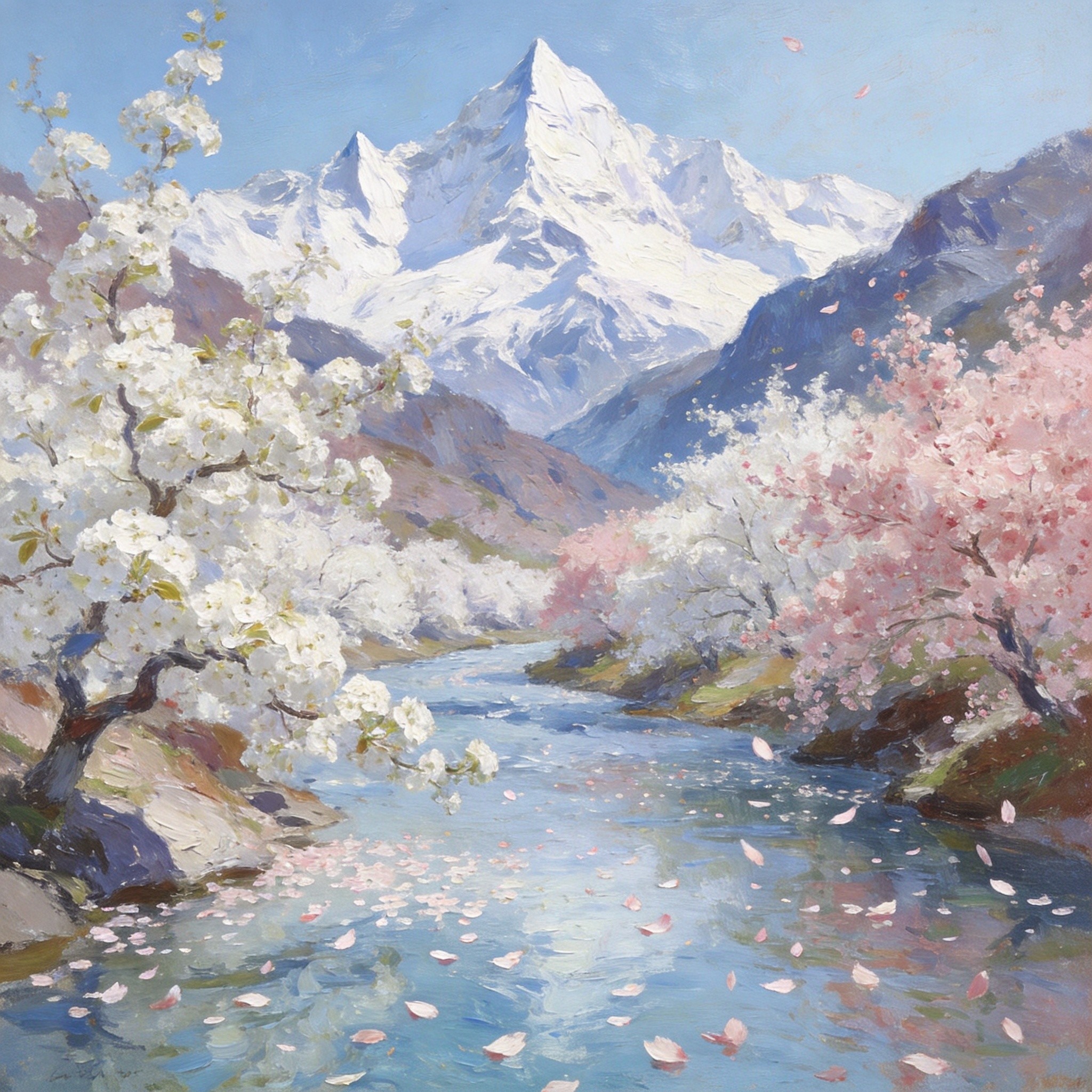桃源深处桃花红
